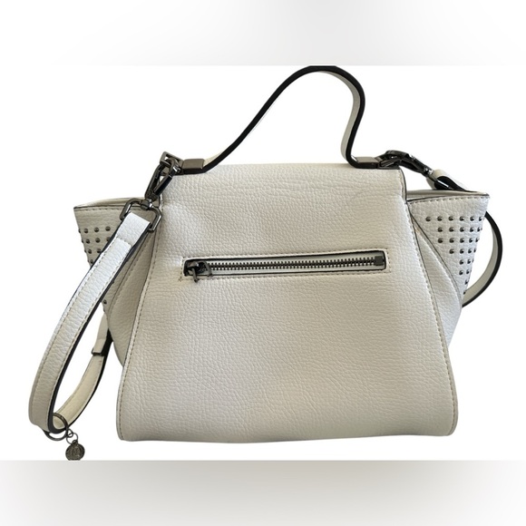 Nicole Lee Multicolor Studded White Crossbody Bag - Picture 3 of 14